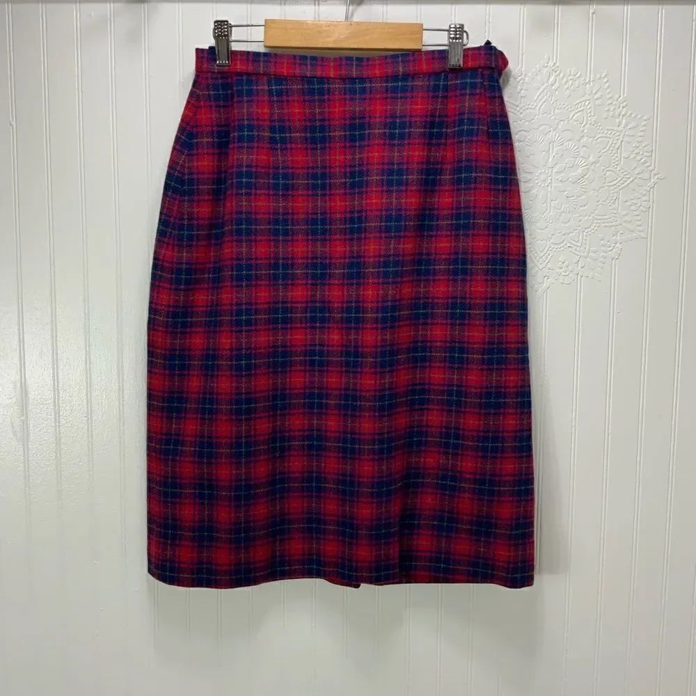 Vintage Pendleton Virgin Wool skirt
